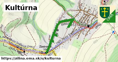 ilustrácia k Kultúrna, Žilina - 0,79 km