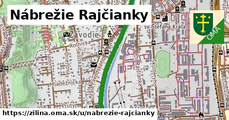ilustrácia k Nábrežie Rajčianky, Žilina - 1,03 km