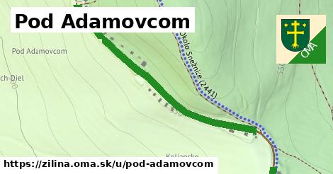 ilustrácia k Pod Adamovcom, Žilina - 525 m