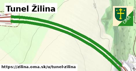 ilustrácia k Tunel Žilina, Žilina - 1,35 km