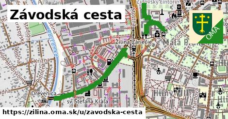 ilustrácia k Závodská cesta, Žilina - 1,15 km