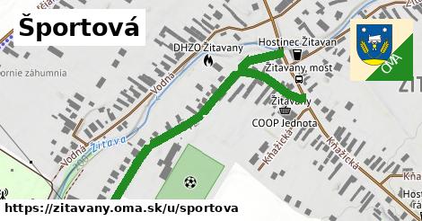 Športová, Žitavany