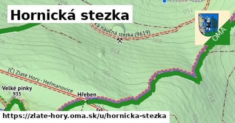 ilustrácia k Hornická stezka, Zlaté Hory - 3,1 km