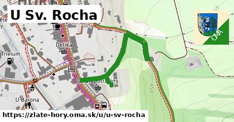 ilustrácia k U Sv. Rocha, Zlaté Hory - 385 m