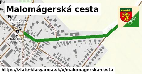 ilustrácia k Malomágerská cesta, Zlaté Klasy - 531 m