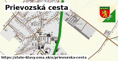 ilustrácia k Prievozská cesta, Zlaté Klasy - 0,77 km