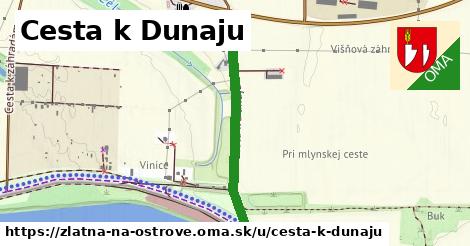 ilustrácia k Cesta k Dunaju, Zlatná na Ostrove - 0,72 km