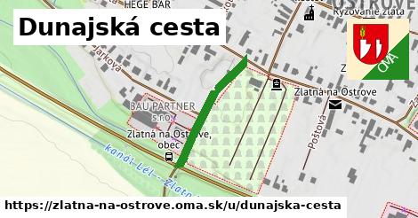 Dunajská cesta, Zlatná na Ostrove