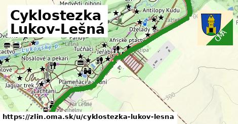 ilustrácia k Cyklostezka Lukov-Lešná, Zlín - 1,42 km