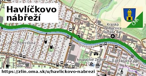 ilustrácia k Havlíčkovo nábřeží, Zlín - 2,0 km