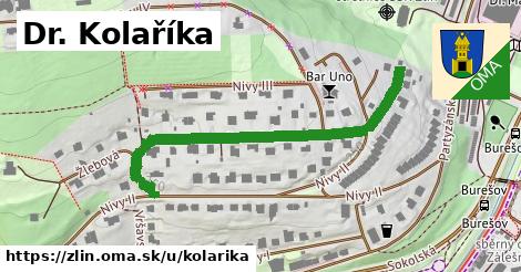 ilustrácia k Dr. Kolaříka, Zlín - 510 m