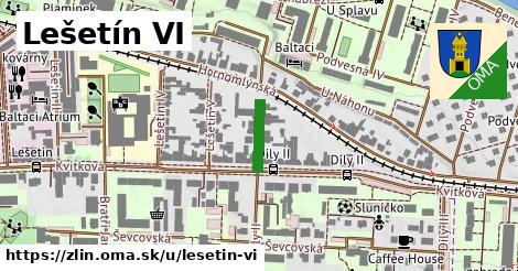 ilustrácia k Lešetín VI, Zlín - 103 m