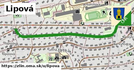 Lipová, Zlín