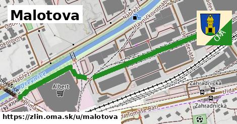 ilustrácia k Malotova, Zlín - 675 m