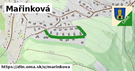 ilustrácia k Mařinková, Zlín - 298 m