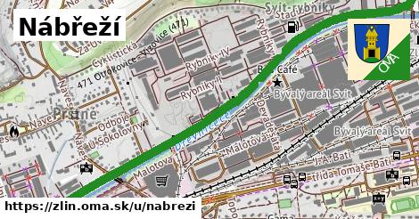 ilustrácia k Nábřeží, Zlín - 1,99 km