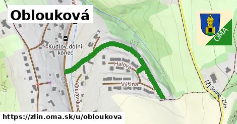 ilustrácia k Oblouková, Zlín - 445 m