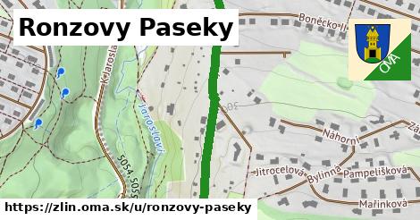 Ronzovy Paseky, Zlín