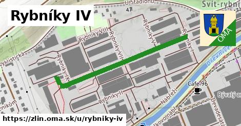 ilustrácia k Rybníky IV, Zlín - 447 m