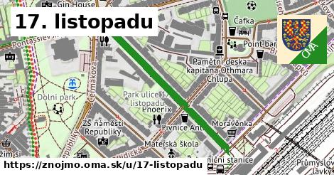 17. listopadu, Znojmo