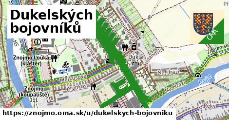 ilustrácia k Dukelských bojovníků, Znojmo - 2,8 km