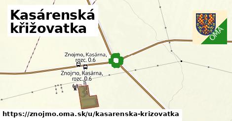 Kasárenská křižovatka, Znojmo