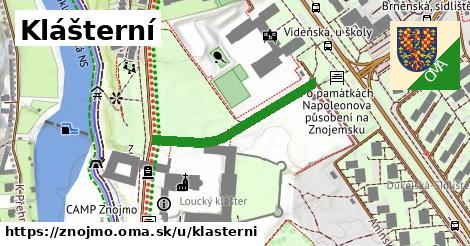 ilustrácia k Klášterní, Znojmo - 283 m