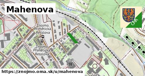 ilustrácia k Mahenova, Znojmo - 67 m
