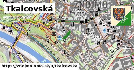 ilustrácia k Tkalcovská, Znojmo - 49 m