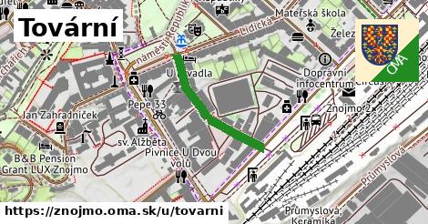 Tovární, Znojmo