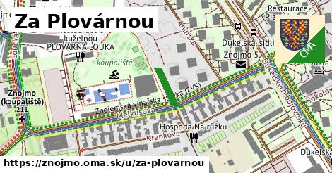 ilustrácia k Za Plovárnou, Znojmo - 93 m