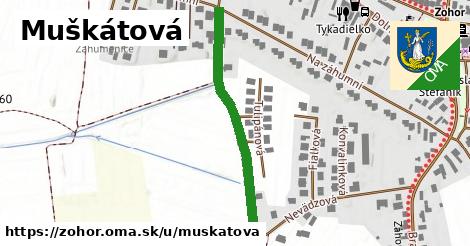 Muškátová, Zohor