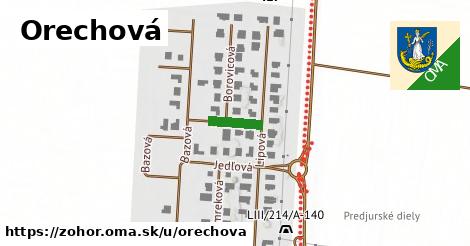 Orechová, Zohor