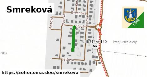 Smreková, Zohor