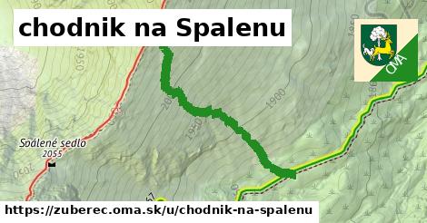 ilustrácia k chodnik na Spalenu, Zuberec - 414 m