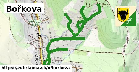 ilustrácia k Bořkova, Zubří - 2,3 km