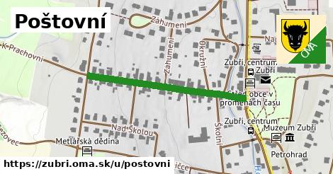 ilustrácia k Poštovní, Zubří - 352 m