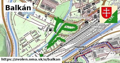 ilustrácia k Balkán, Zvolen - 1,44 km