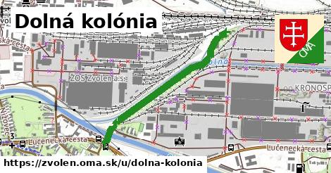 Dolná kolónia, Zvolen