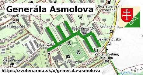 ilustrácia k Generála Asmolova, Zvolen - 0,73 km