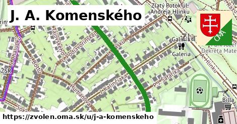 J. A. Komenského, Zvolen