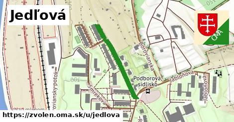 ilustrácia k Jedľová, Zvolen - 270 m