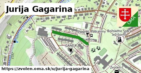 ilustrácia k Jurija Gagarina, Zvolen - 203 m