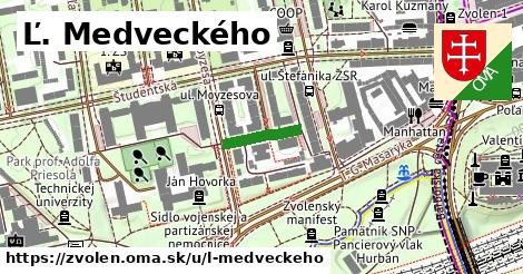 Ľ. Medveckého, Zvolen