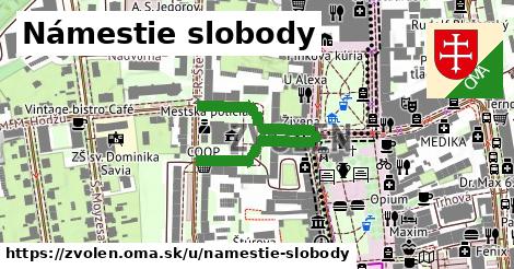 Námestie slobody, Zvolen