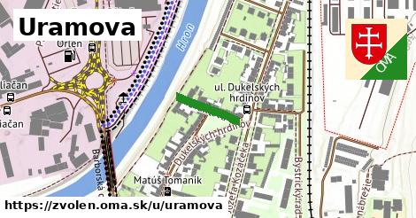 ilustrácia k Uramova, Zvolen - 121 m