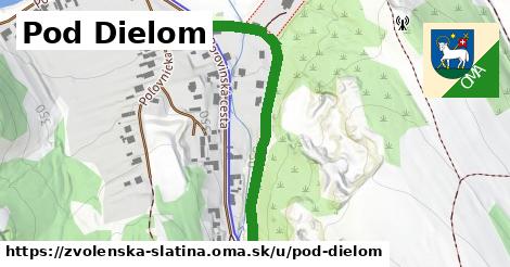 ilustrácia k Pod Dielom, Zvolenská Slatina - 509 m