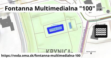 Fontanna Multimedialna "100"