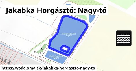 Jakabka Horgásztó: Nagy-tó