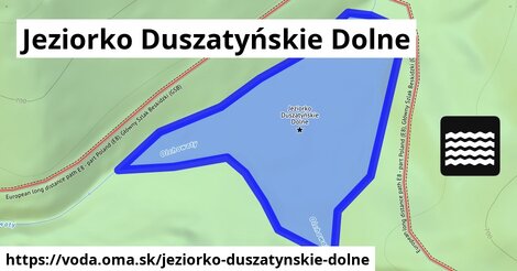 Jeziorko Duszatyńskie Dolne